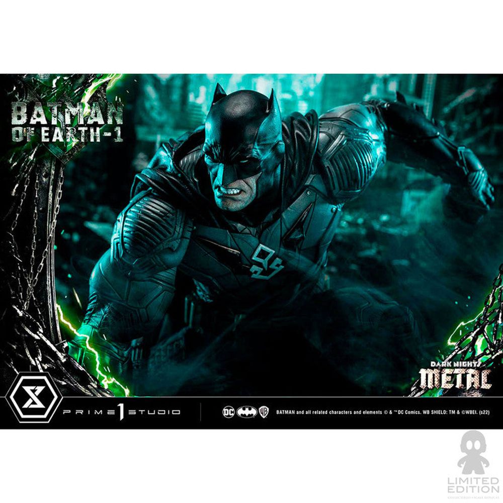 Preventa Prime 1 Studio Estatua Batman Of Earth -1 Dark Nights: Metal By DC - Limited Edition