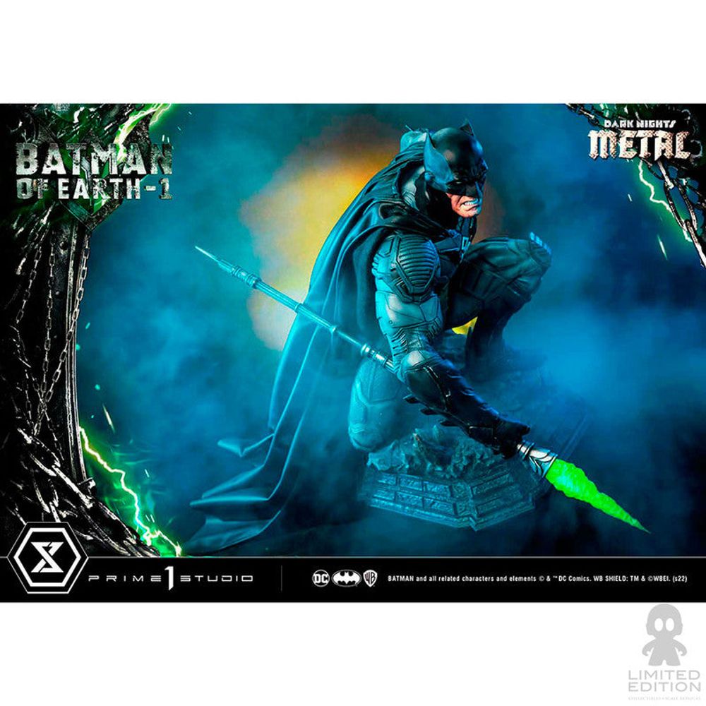 Preventa Prime 1 Studio Estatua Batman Of Earth -1 Dark Nights: Metal By DC - Limited Edition