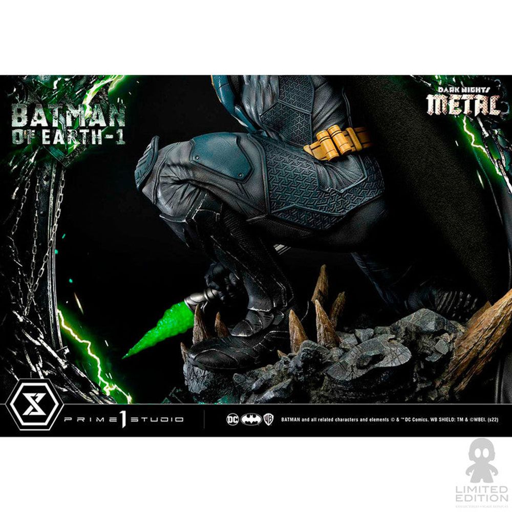 Preventa Prime 1 Studio Estatua Batman Of Earth -1 Dark Nights: Metal By DC - Limited Edition