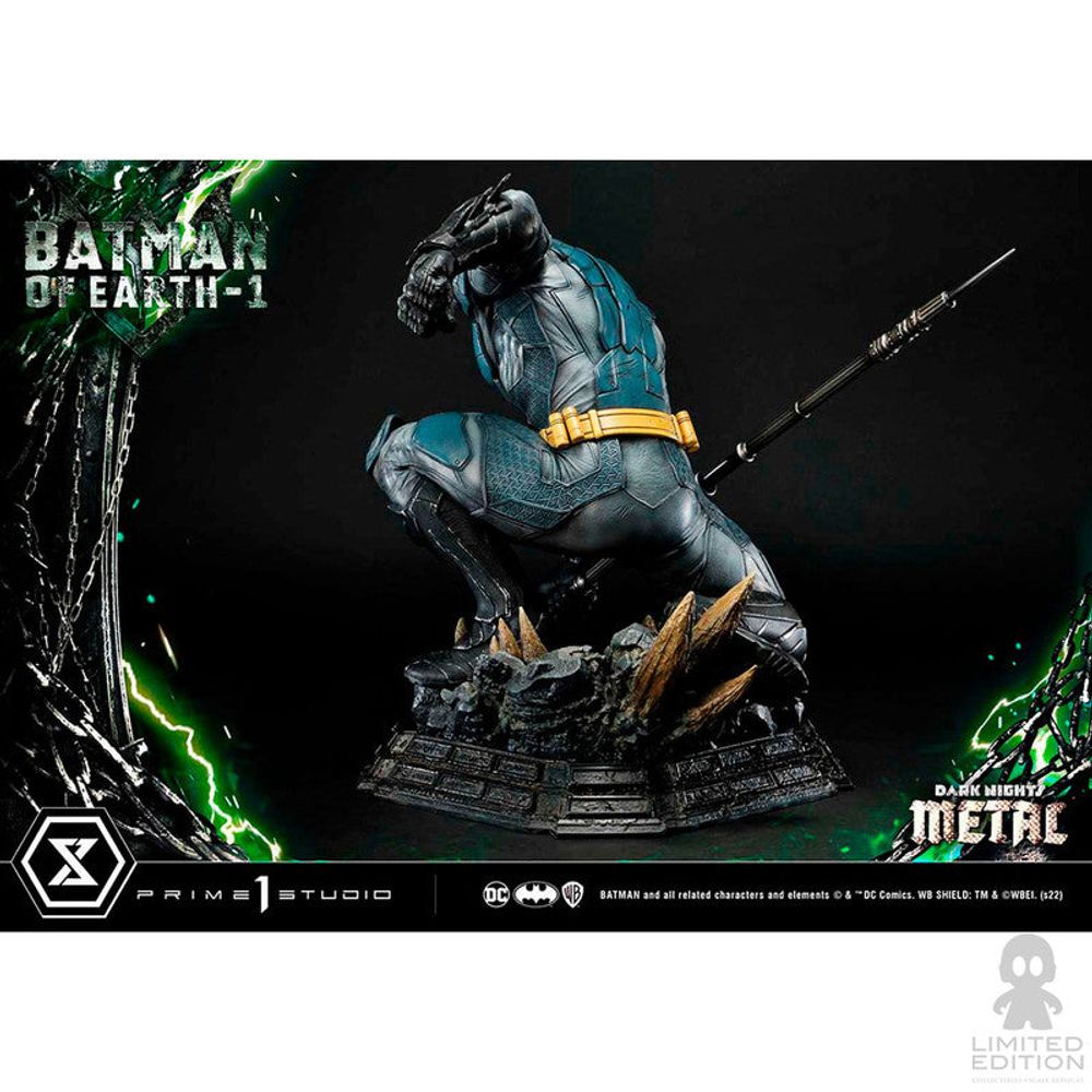 Preventa Prime 1 Studio Estatua Batman Of Earth -1 Dark Nights: Metal By DC - Limited Edition