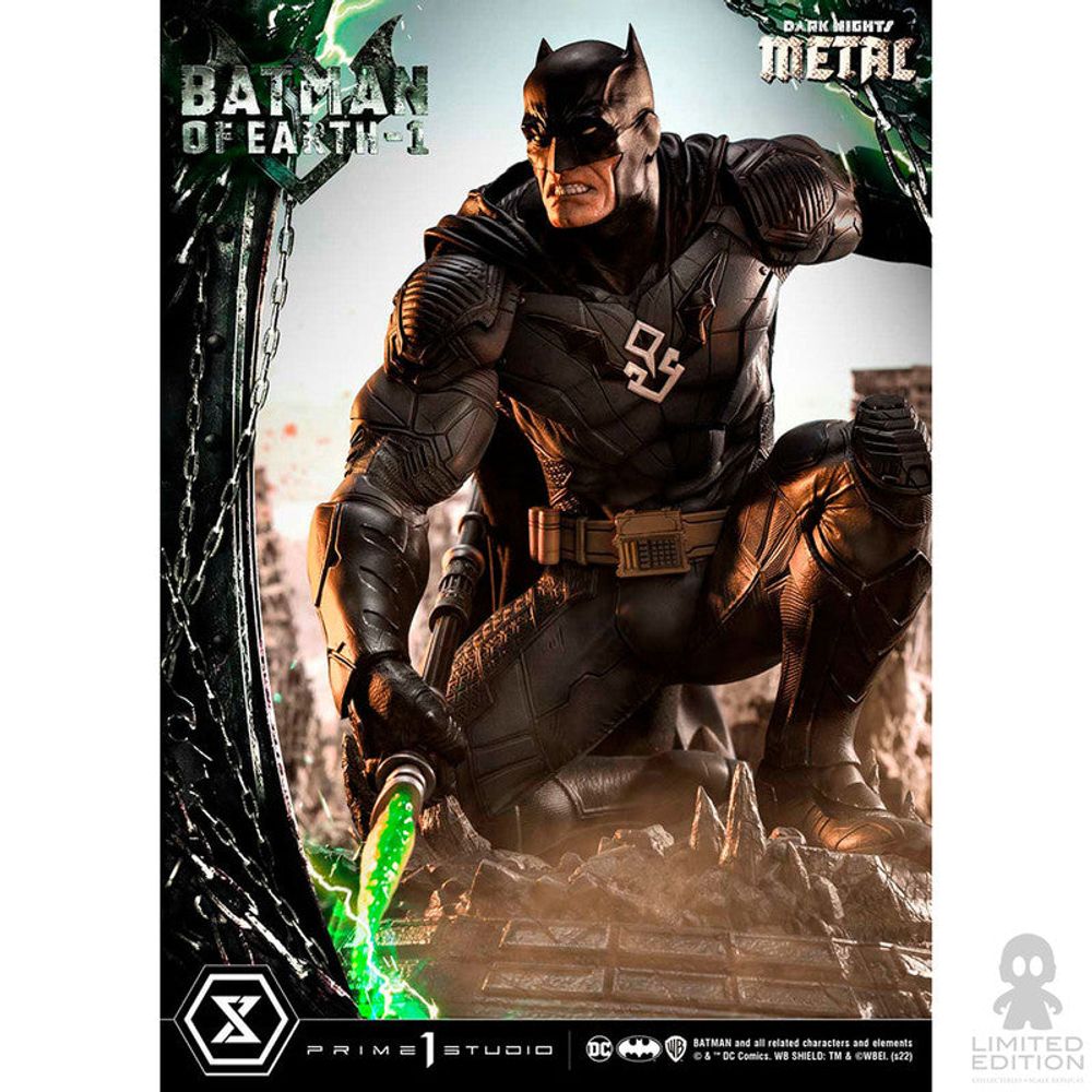 Preventa Prime 1 Studio Estatua Batman Of Earth -1 Dark Nights: Metal By DC - Limited Edition