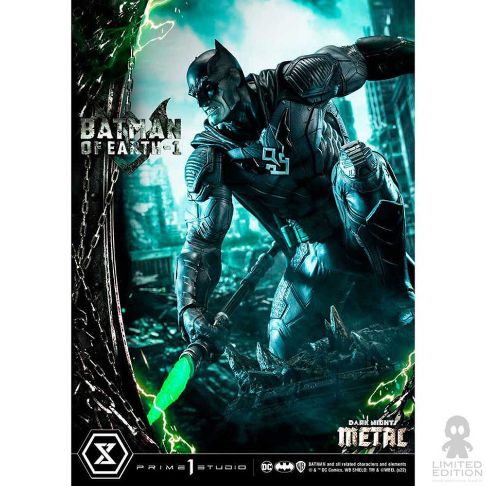 Preventa Prime 1 Studio Estatua Batman Of Earth -1 Dark Nights: Metal By DC - Limited Edition