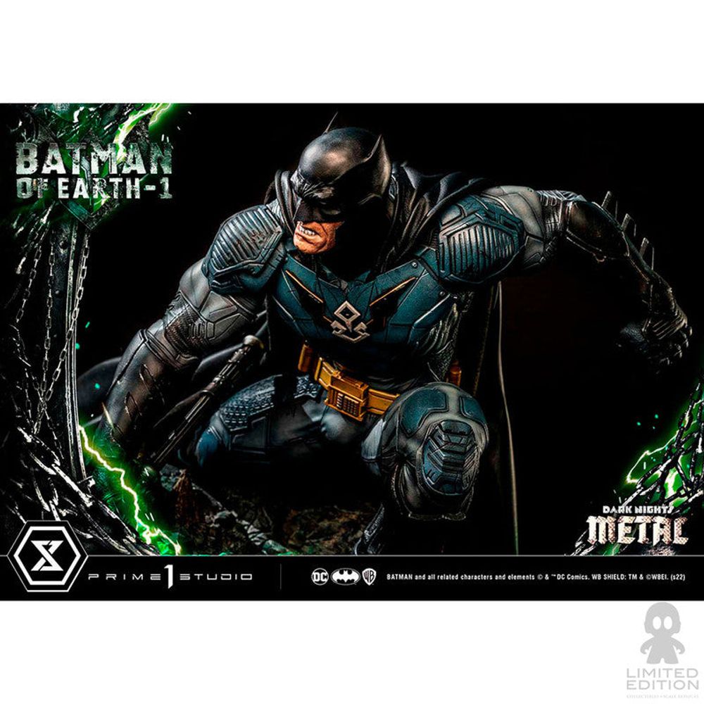 Preventa Prime 1 Studio Estatua Batman Of Earth -1 Dark Nights: Metal By DC - Limited Edition