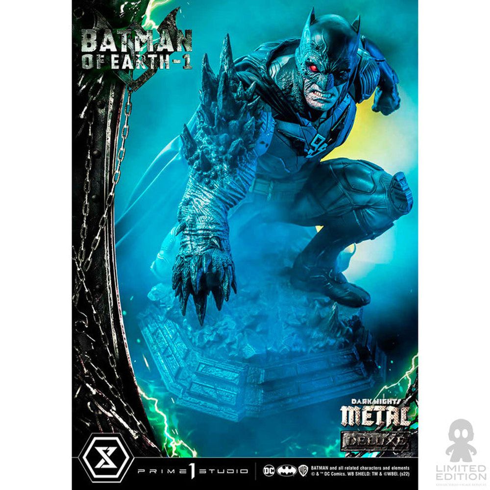 Preventa Prime 1 Studio Estatua Batman Of Earth 1 Deluxe Ver. Dark Nights: Metal By DC - Limited Edition