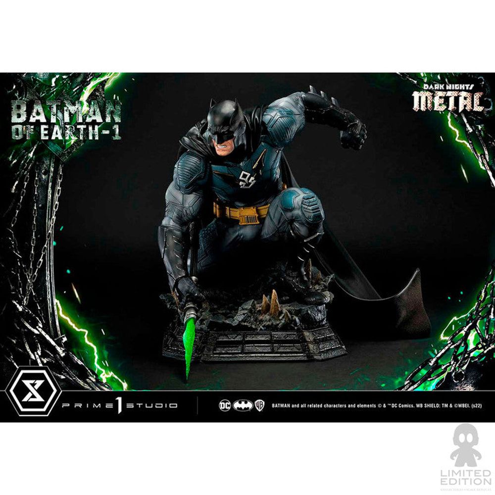 Preventa Prime 1 Studio Estatua Batman Of Earth 1 Deluxe Ver. Dark Nights: Metal By DC - Limited Edition