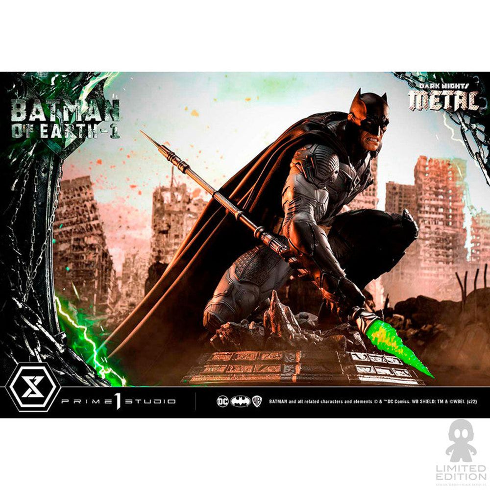 Preventa Prime 1 Studio Estatua Batman Of Earth 1 Deluxe Ver. Dark Nights: Metal By DC - Limited Edition