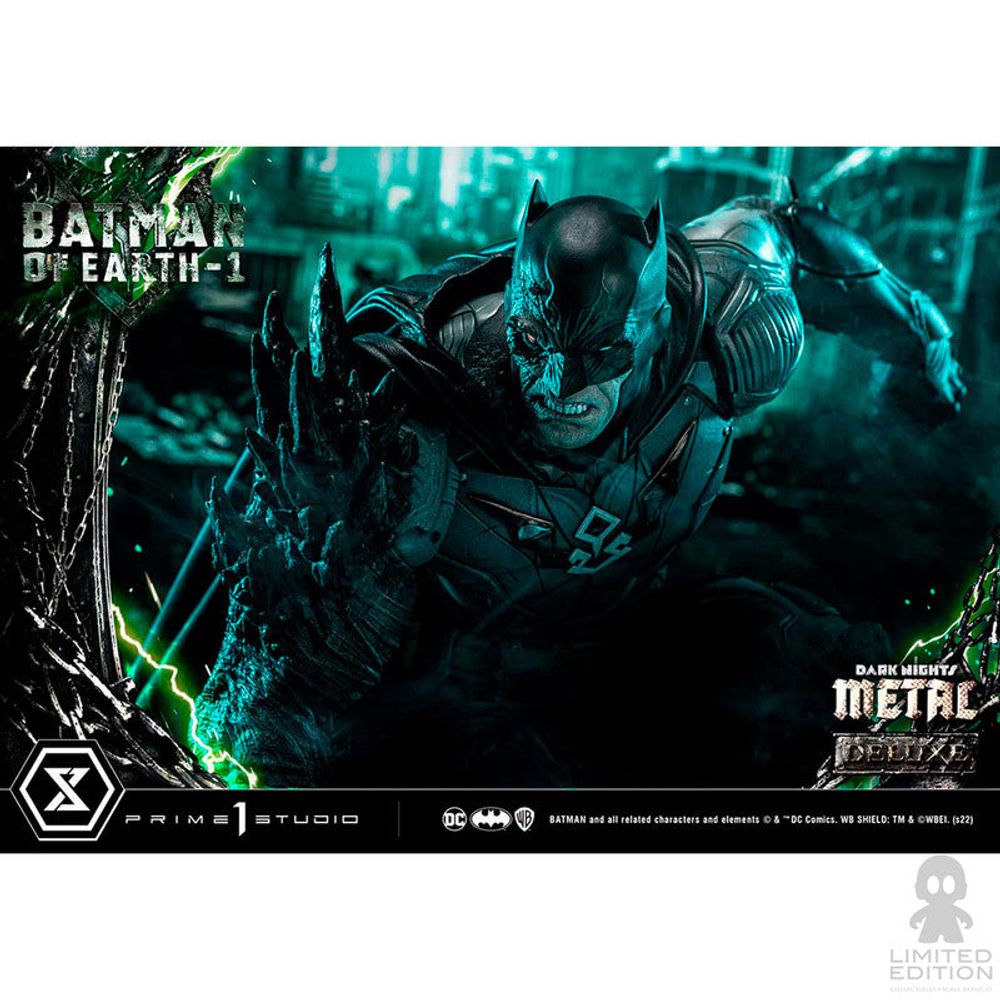 Preventa Prime 1 Studio Estatua Batman Of Earth 1 Deluxe Ver. Dark Nights: Metal By DC - Limited Edition