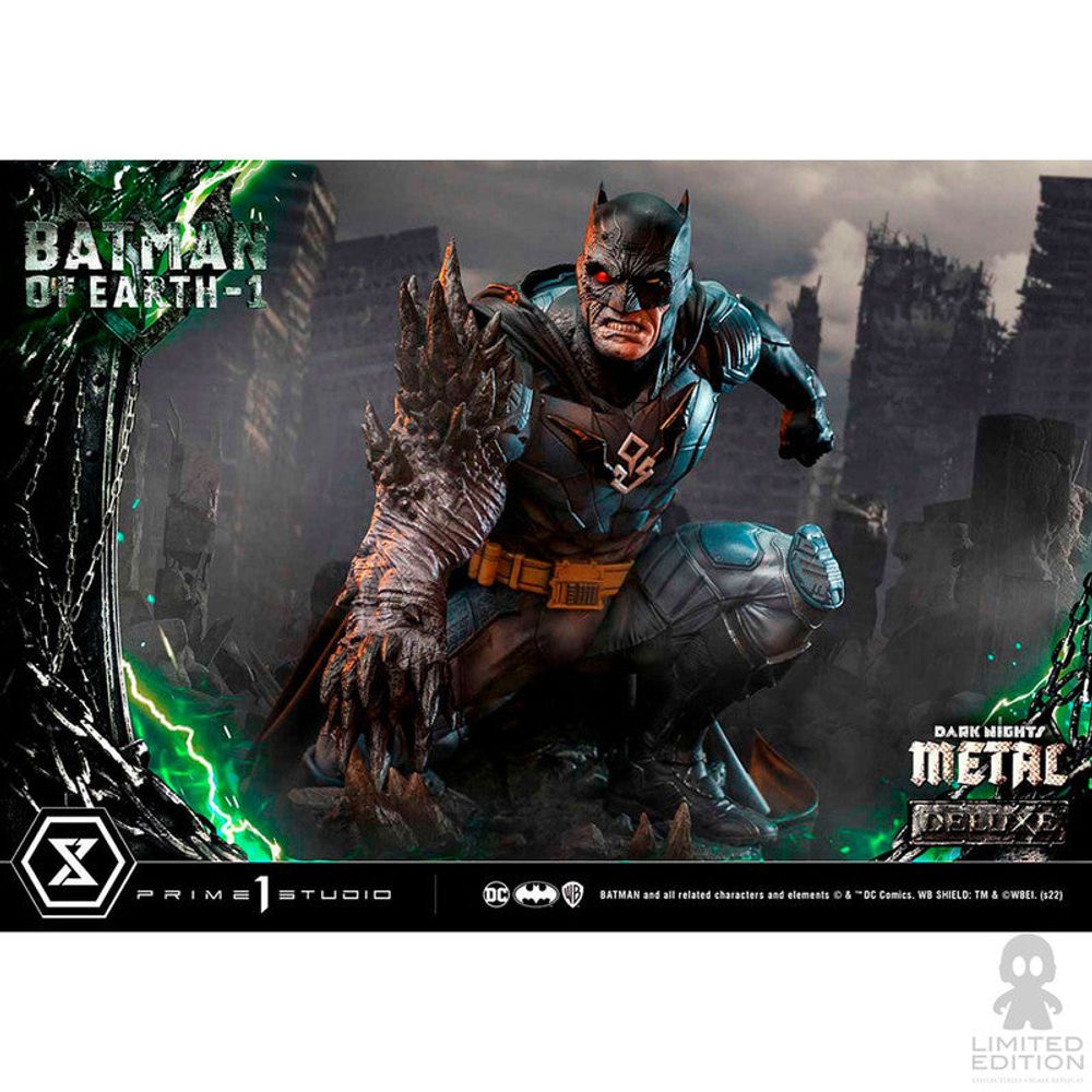 Preventa Prime 1 Studio Estatua Batman Of Earth 1 Deluxe Ver. Dark Nights: Metal By DC - Limited Edition