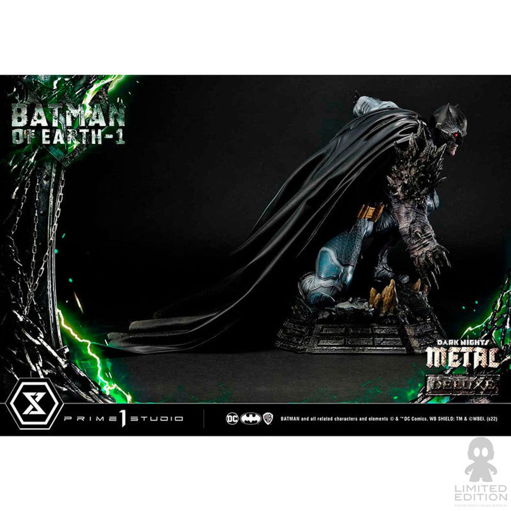 Preventa Prime 1 Studio Estatua Batman Of Earth 1 Deluxe Ver. Dark Nights: Metal By DC - Limited Edition