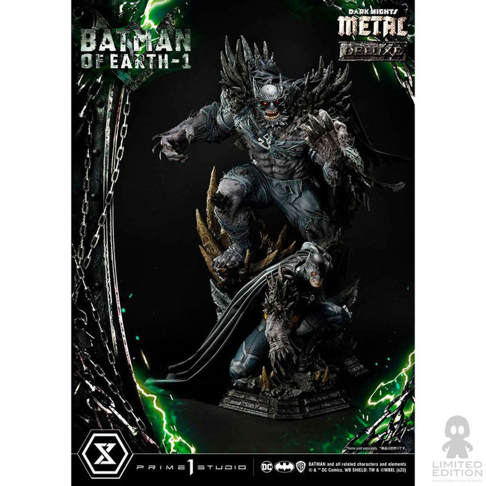 Preventa Prime 1 Studio Estatua Batman Of Earth 1 Deluxe Ver. Dark Nights: Metal By DC - Limited Edition