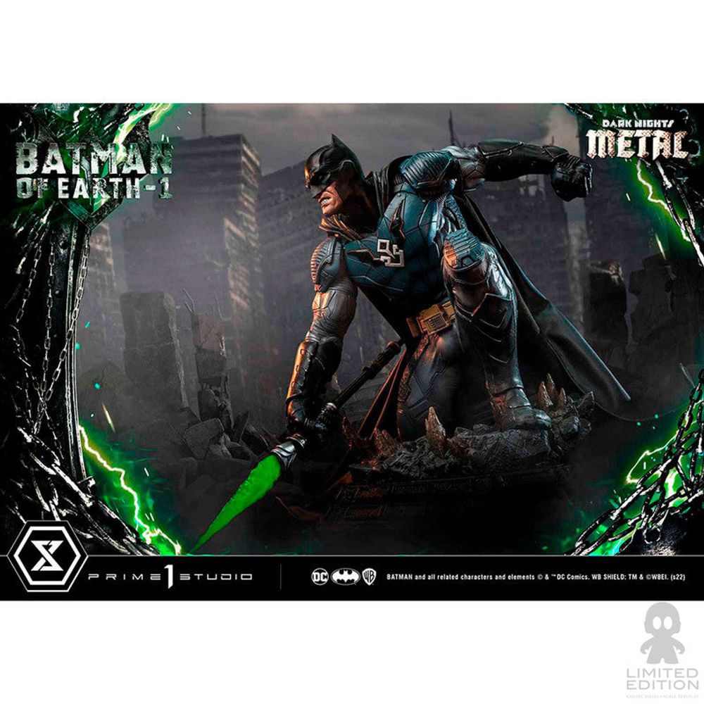 Preventa Prime 1 Studio Estatua Batman Of Earth 1 Deluxe Ver. Dark Nights: Metal By DC - Limited Edition