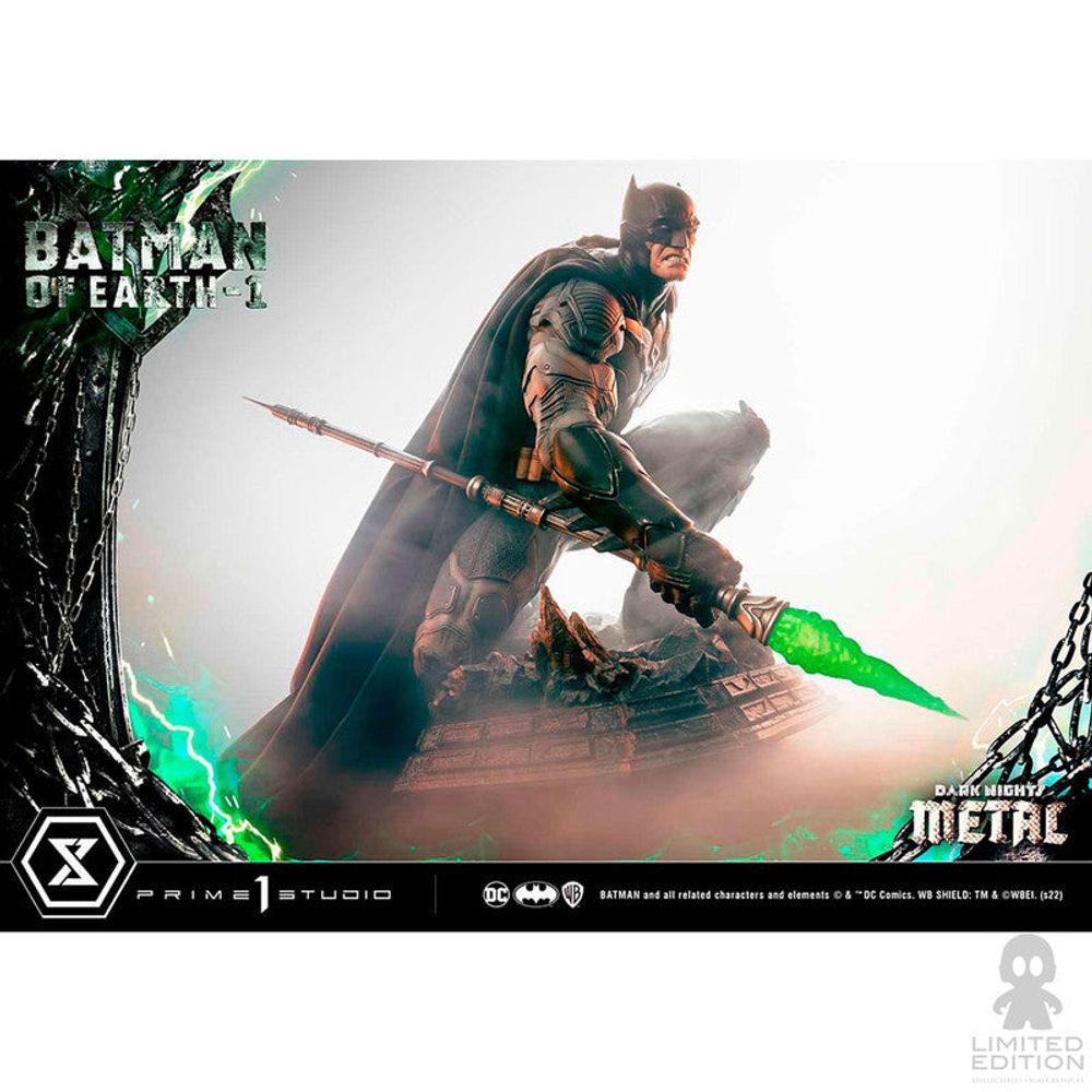 Preventa Prime 1 Studio Estatua Batman Of Earth 1 Deluxe Ver. Dark Nights: Metal By DC - Limited Edition