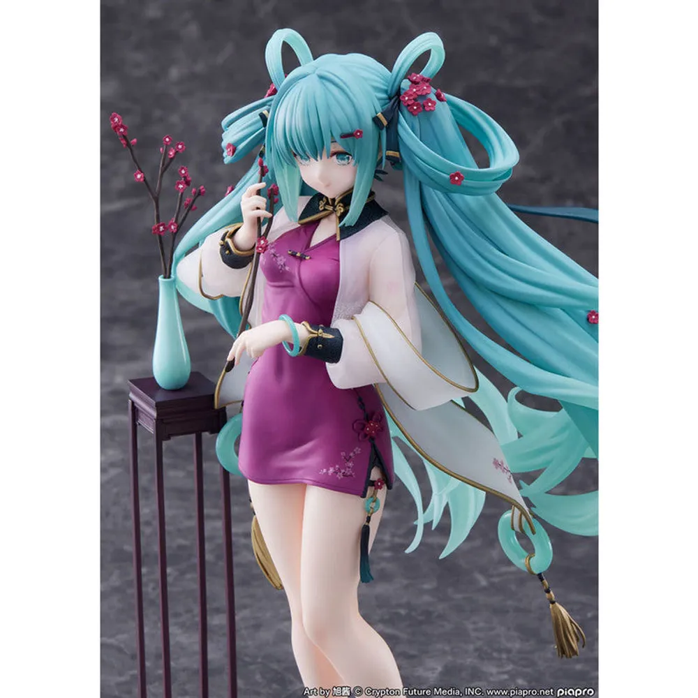 Preventa Furyu Figura Hatsune Miku 2023 Chinese New Year Ver. Escala 1:7 Vocaloid By Crypton Future Media - Limited Edition