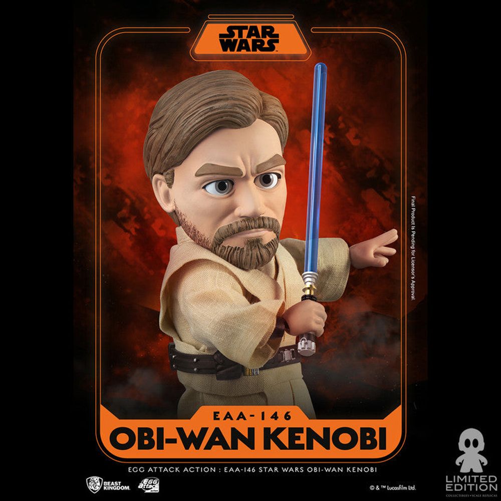 Preventa Beast Kingdom Figura Star Wars Obiwan Kenobi Star Wars - Limited Edition