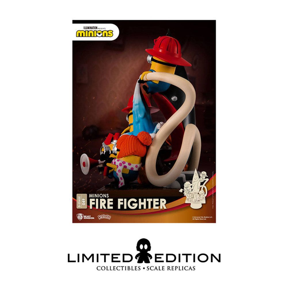 Beast Kingdom Estatuilla Minions Fire Fighter Minions