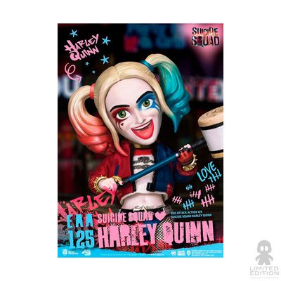 Beast Kingdom Figura Articulada Harley Quinn Escuadrón Suicida By DC - Limited Edition