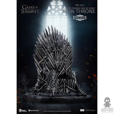 Beast Kingdom Estatuilla Master Craft Iron Thone Game Of Thrones - Limited Edition