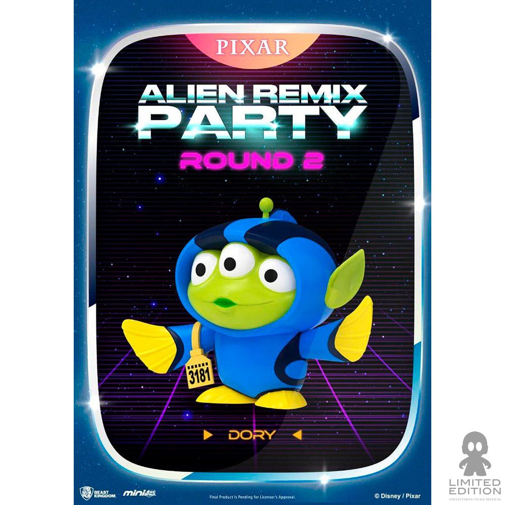 Beast Kingdom Set Figuras Alien Remix Party Round 2 Disney - Limited Edition