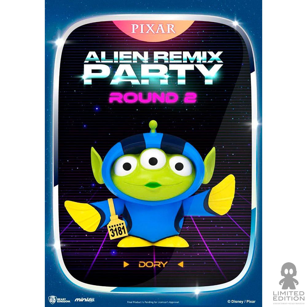 Beast Kingdom Set Figuras Alien Remix Party Round 2 Disney - Limited Edition