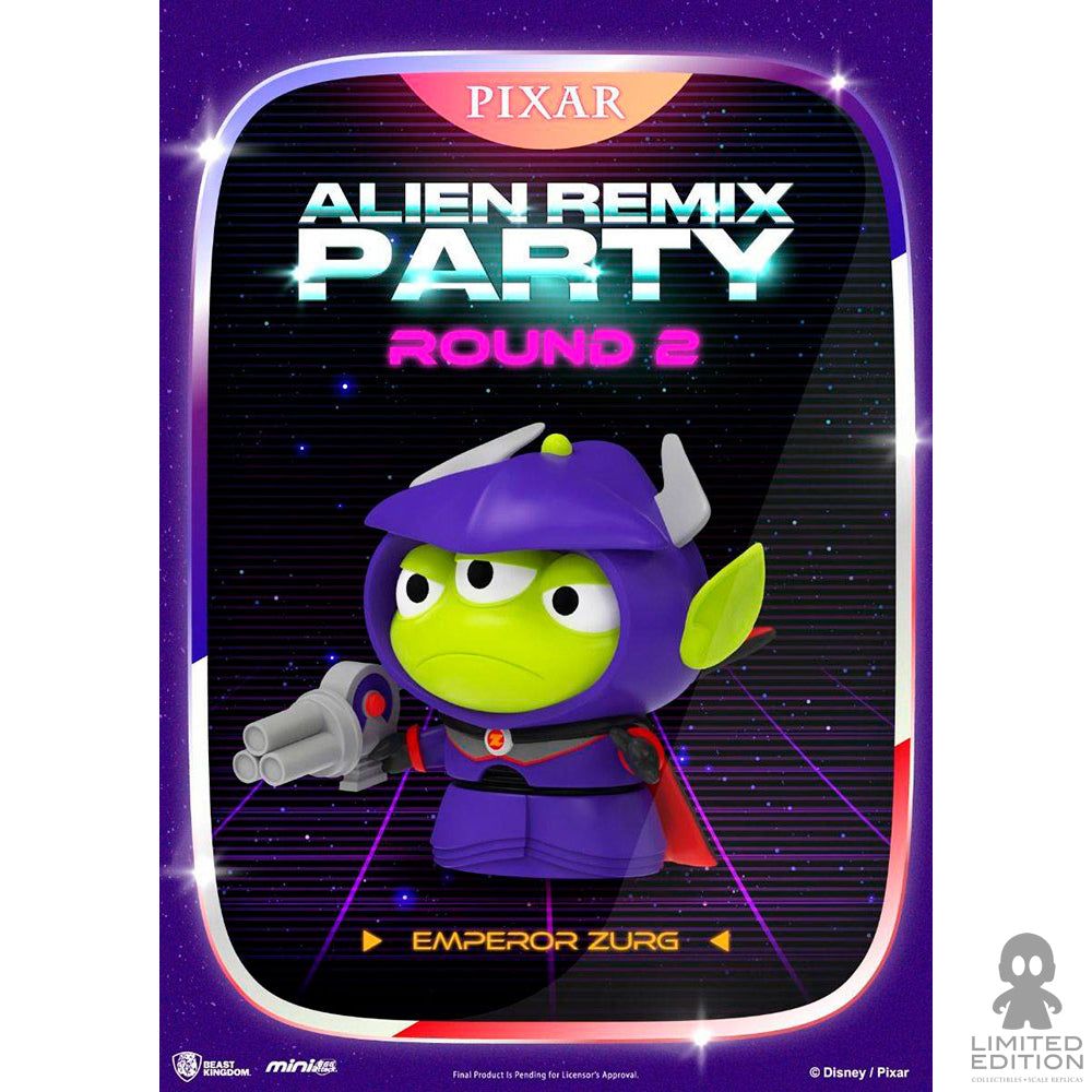 Beast Kingdom Set Figuras Alien Remix Party Round 2 Disney - Limited Edition