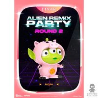 Beast Kingdom Set Figuras Alien Remix Party Round 2 Disney - Limited Edition