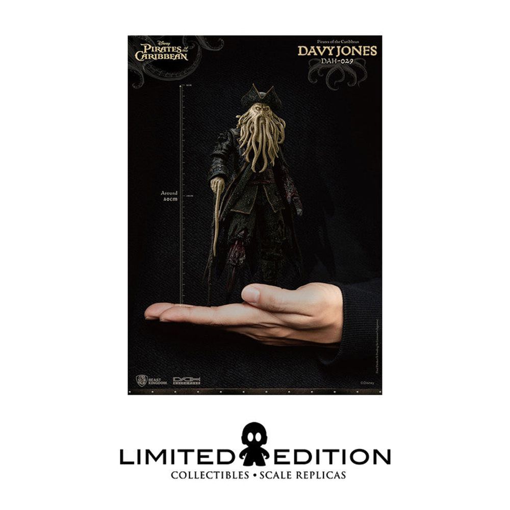 Preventa Beast Kingdom Figura Articulada Davy Jones Disney