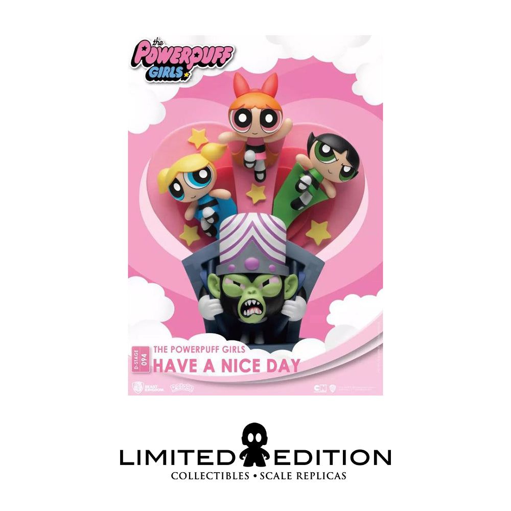 Beast Kingdom Estatuilla Have A Nice Day Close Box Cartoon Network The Powerpuff Girls - Limited Edition