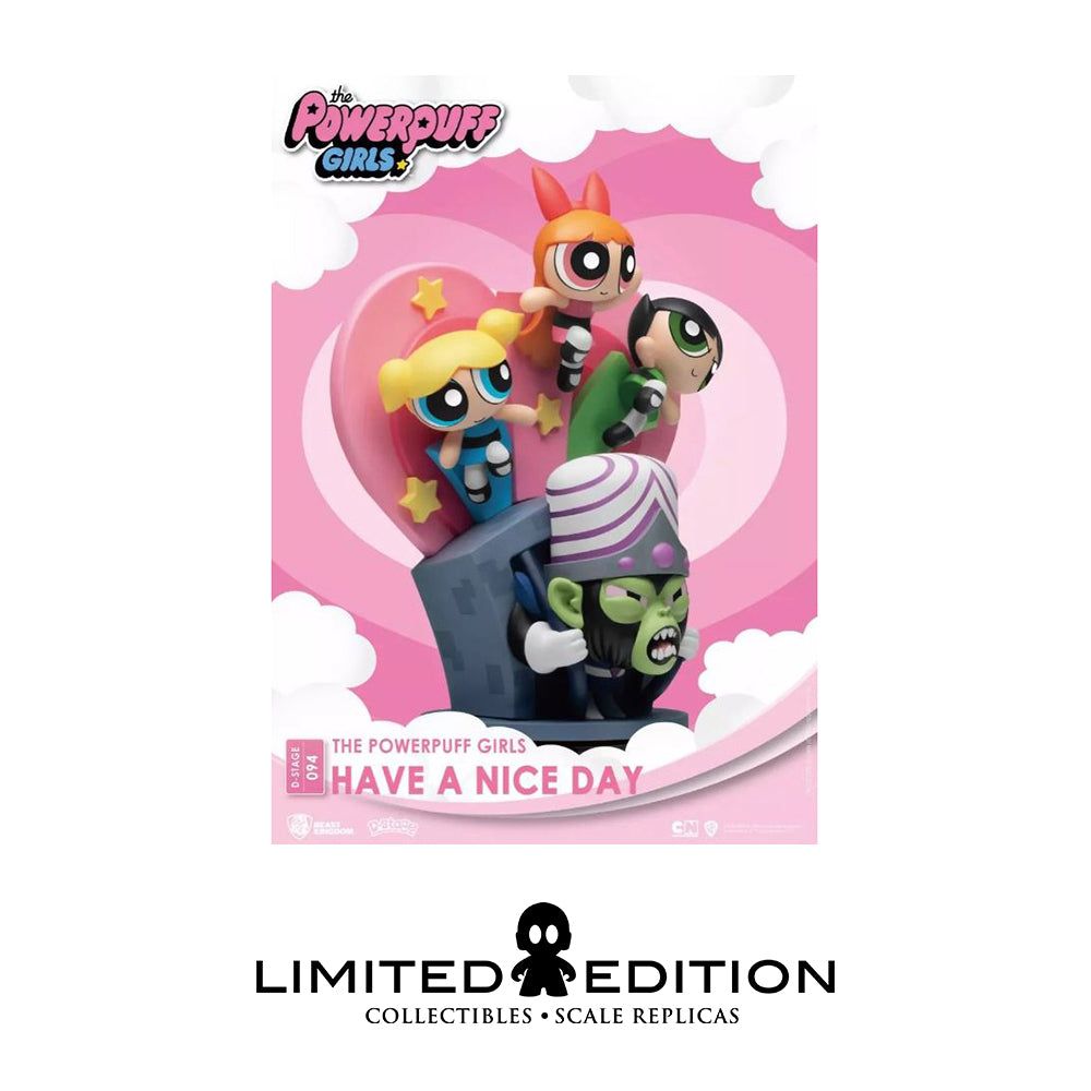 Beast Kingdom Estatuilla Have A Nice Day Close Box Cartoon Network The Powerpuff Girls - Limited Edition