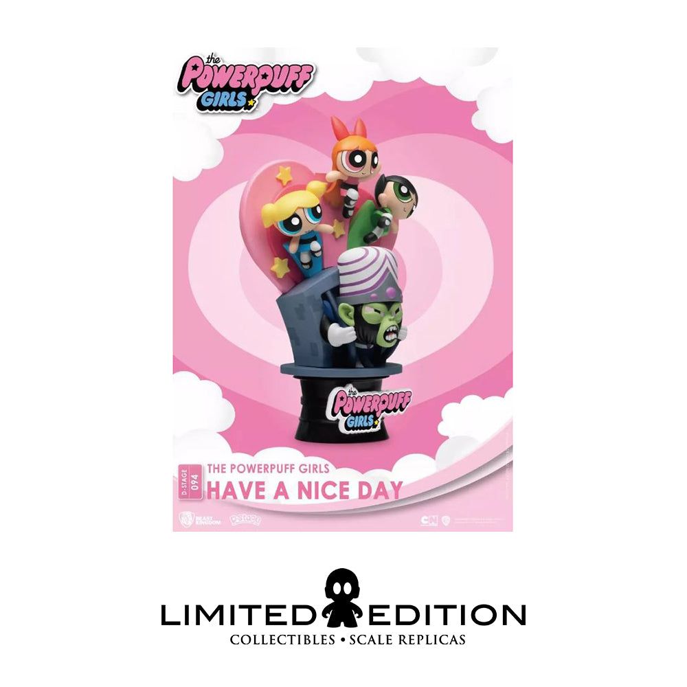 Beast Kingdom Estatuilla Have A Nice Day Close Box Cartoon Network The Powerpuff Girls - Limited Edition