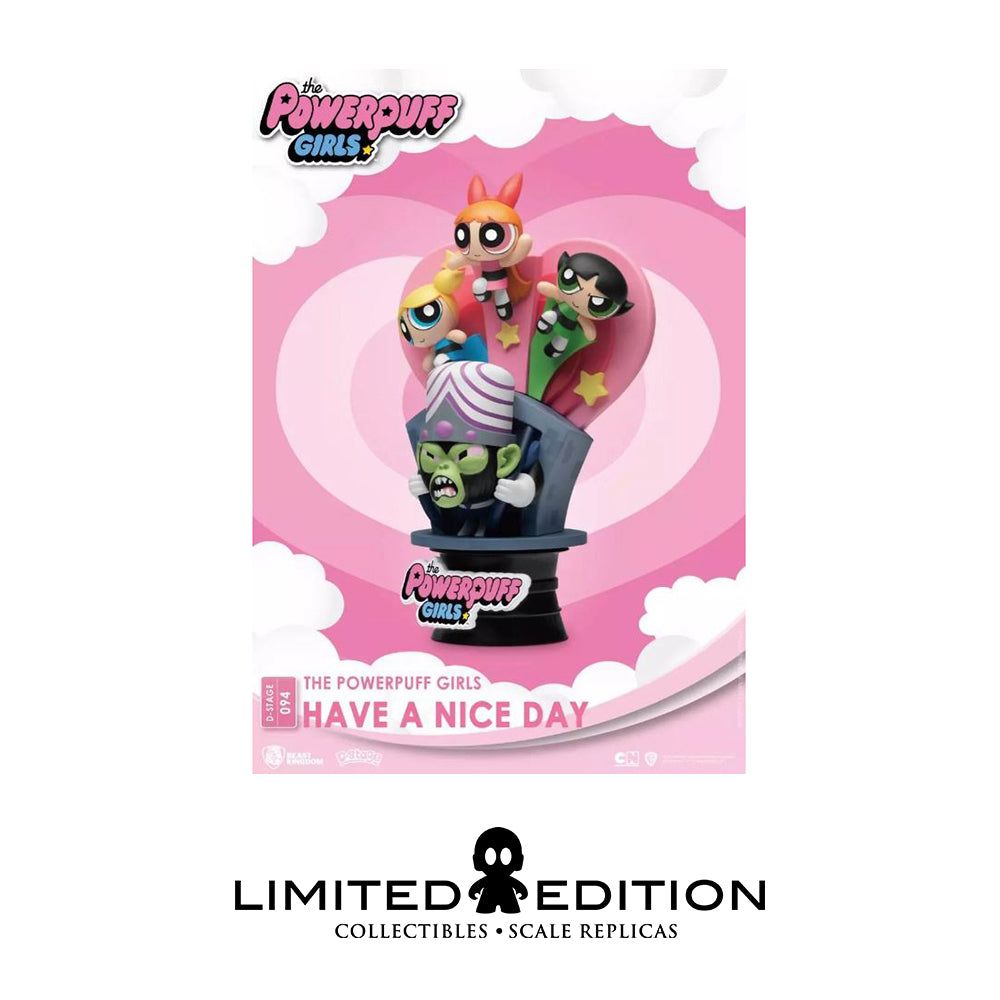 Beast Kingdom Estatuilla Have A Nice Day Close Box Cartoon Network The Powerpuff Girls - Limited Edition