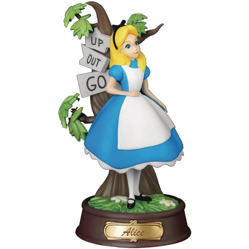 Beast Kingdom Estatuilla Mini D-Stage Alice 001 Story Book Series Alicia En El País De Las Maravillas By Disney - Limited Edition