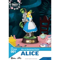 Beast Kingdom Estatuilla Mini D-Stage Alice 001 Story Book Series Alicia En El País De Las Maravillas By Disney - Limited Edition