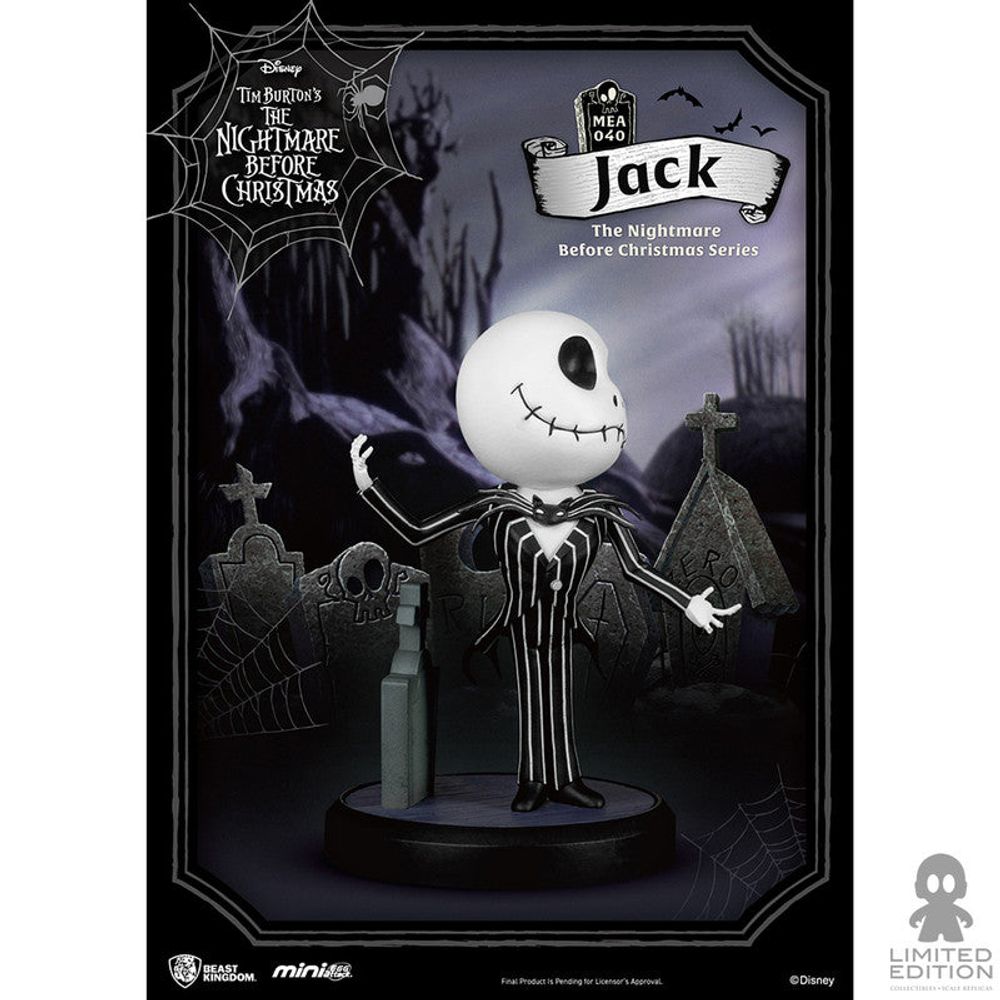 Beast Kingdom Set El Extraño Mundo De Jack By Tim Burton - Limited Edition