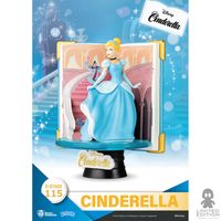 Beast Kingdom Estatuilla D-Stage Cinderella 115 Story Book Series La Cenicienta By Disney - Limited Edition