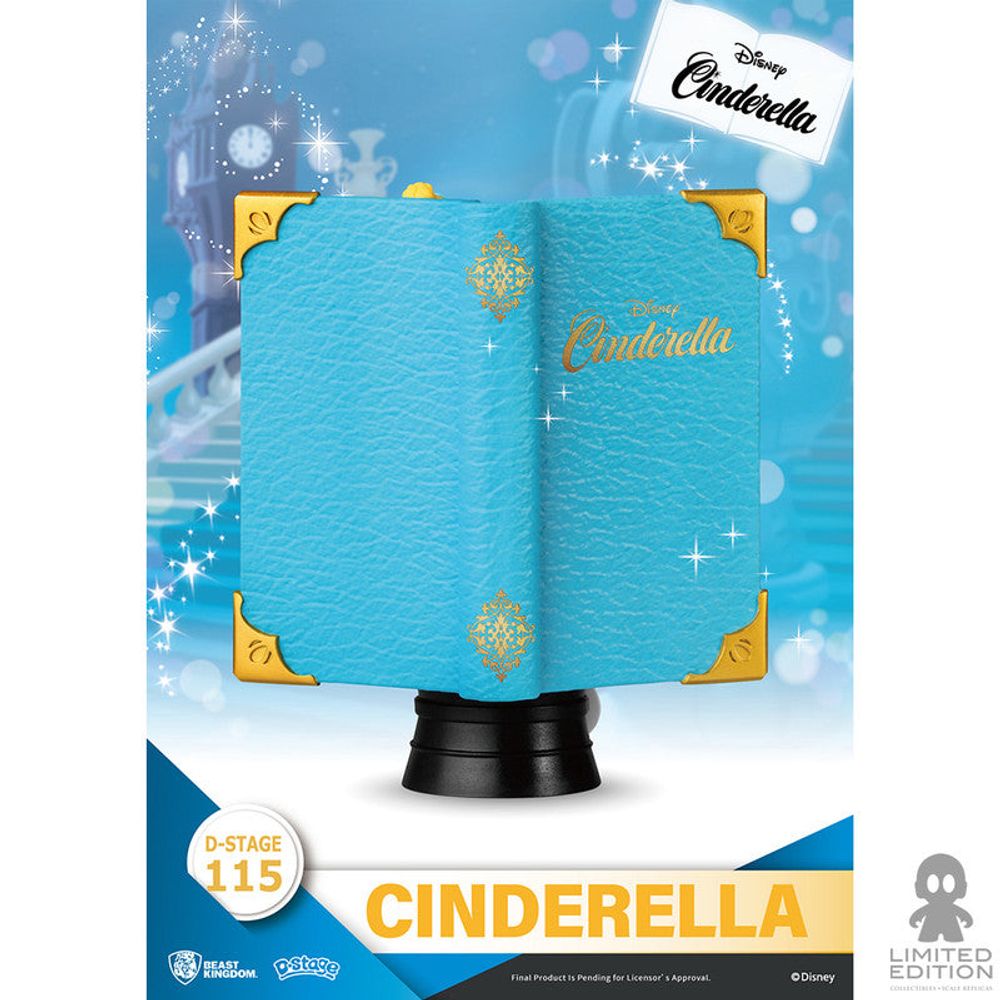 Beast Kingdom Estatuilla D-Stage Cinderella 115 Story Book Series La Cenicienta By Disney - Limited Edition