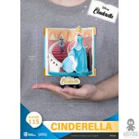 Beast Kingdom Estatuilla D-Stage Cinderella 115 Story Book Series La Cenicienta By Disney - Limited Edition