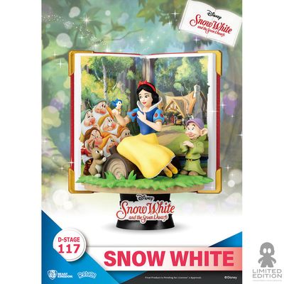 Beast Kingdom Estatuilla D-Stage Blanca Nieves 117 Story Book Series Blanca Nieves By Disney - Limited Edition