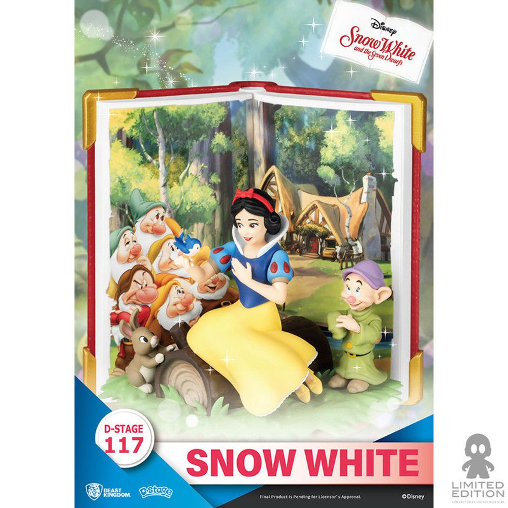 Beast Kingdom Estatuilla D-Stage Blanca Nieves 117 Story Book Series Blanca Nieves By Disney - Limited Edition