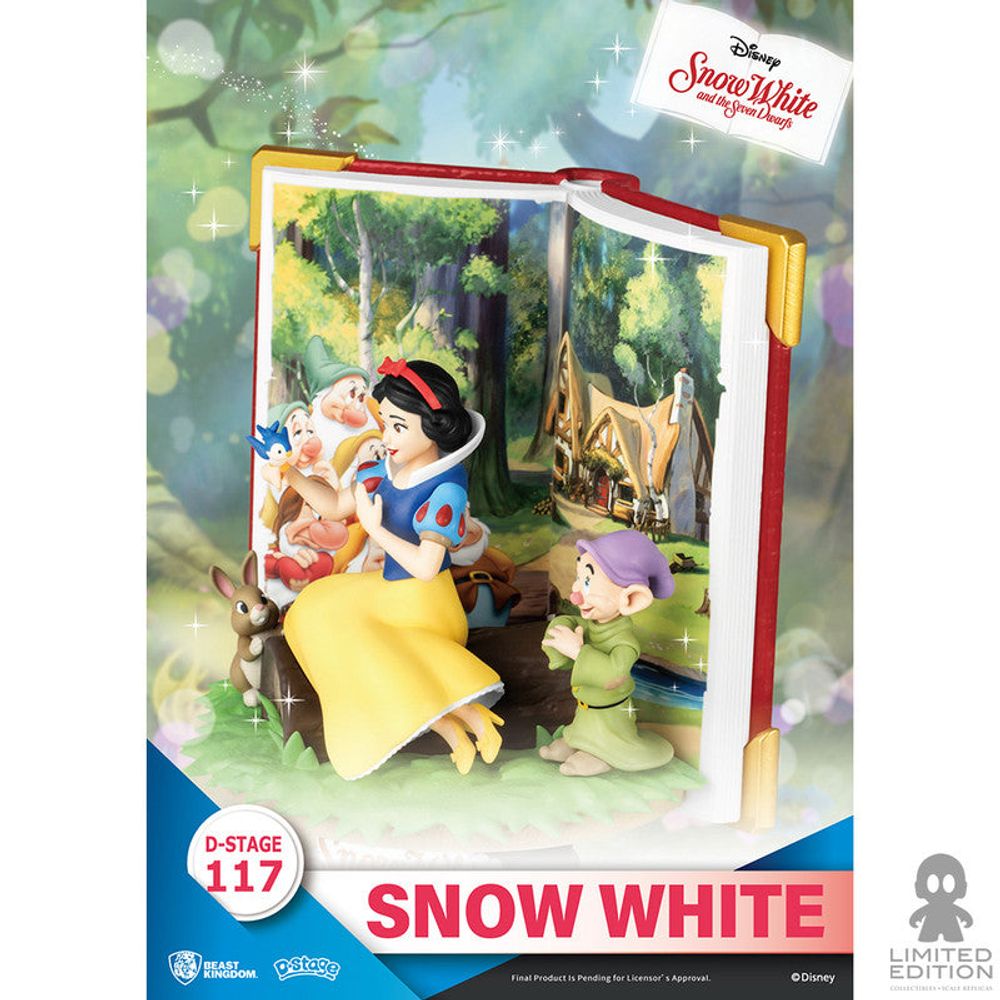 Beast Kingdom Estatuilla D-Stage Blanca Nieves 117 Story Book Series Blanca Nieves By Disney - Limited Edition