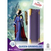 Beast Kingdom Estatuilla D-Stage Queen Grimhilde 118 Story Book Series Blanca Nieves By Disney - Limited Edition