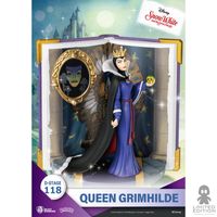 Preventa Beast Kingdom Estatuilla Story Book Series Queen Grimhilde Close Box Disney - Limited Edition