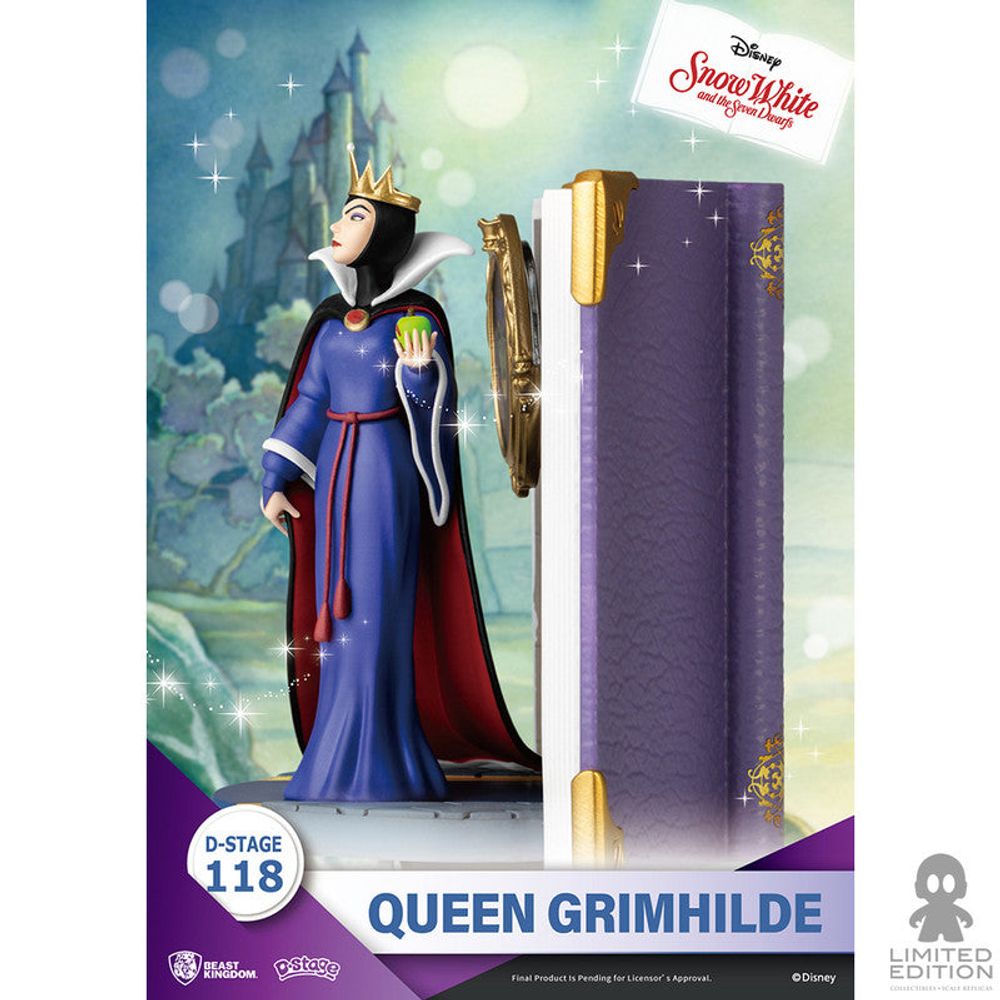 Preventa Beast Kingdom Estatuilla Story Book Series Queen Grimhilde Close Box Disney - Limited Edition