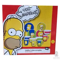 Limited Edition Vajilla De Bambú Los Simpsons By Matt Groening - Limited Edition