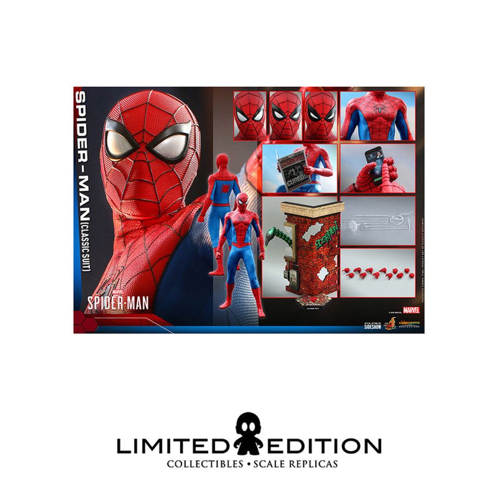 Preventa Hot Toys  Spider-Man Classic Suit Marvel