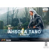 Preventa Hot Toys Ahsoka Tano And Grogu Star Wars The Mandalorian