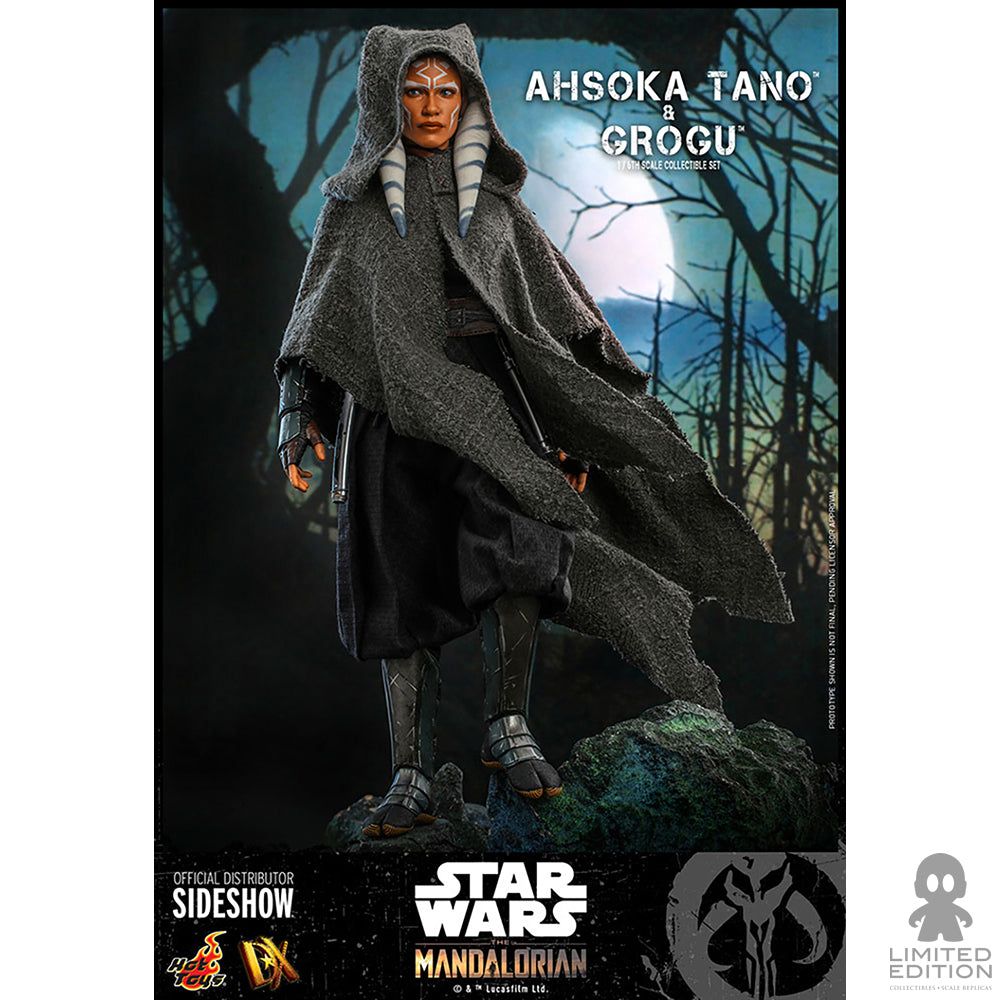 Preventa Hot Toys Ahsoka Tano And Grogu Star Wars The Mandalorian