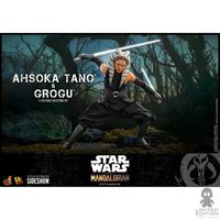 Preventa Hot Toys Ahsoka Tano And Grogu Star Wars The Mandalorian