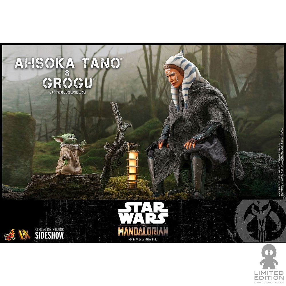 Preventa Hot Toys Ahsoka Tano And Grogu Star Wars The Mandalorian