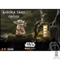 Preventa Hot Toys Ahsoka Tano And Grogu Star Wars The Mandalorian