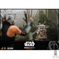 Preventa Hot Toys Ahsoka Tano And Grogu Star Wars The Mandalorian